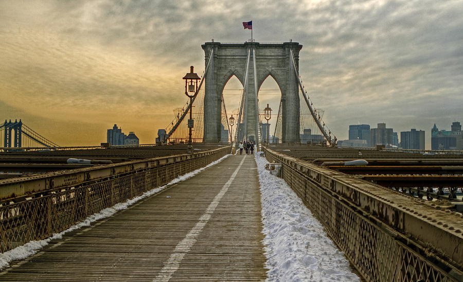 Brooklyn Bridge #5 Photograph by Jerry Gammon