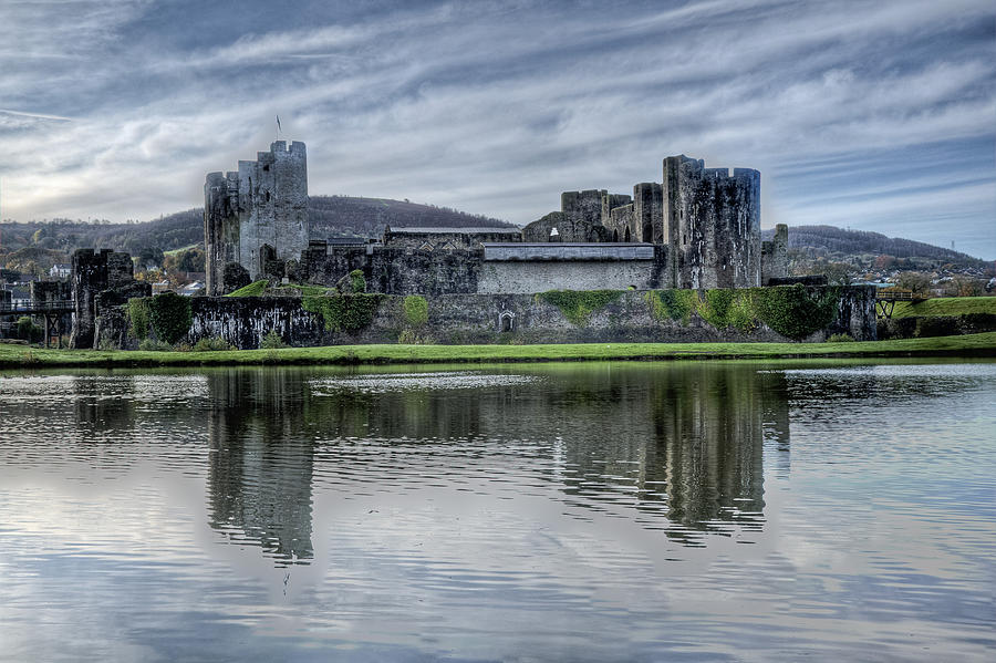 Caerphilly Castle #5 Photograph by Steve Purnell