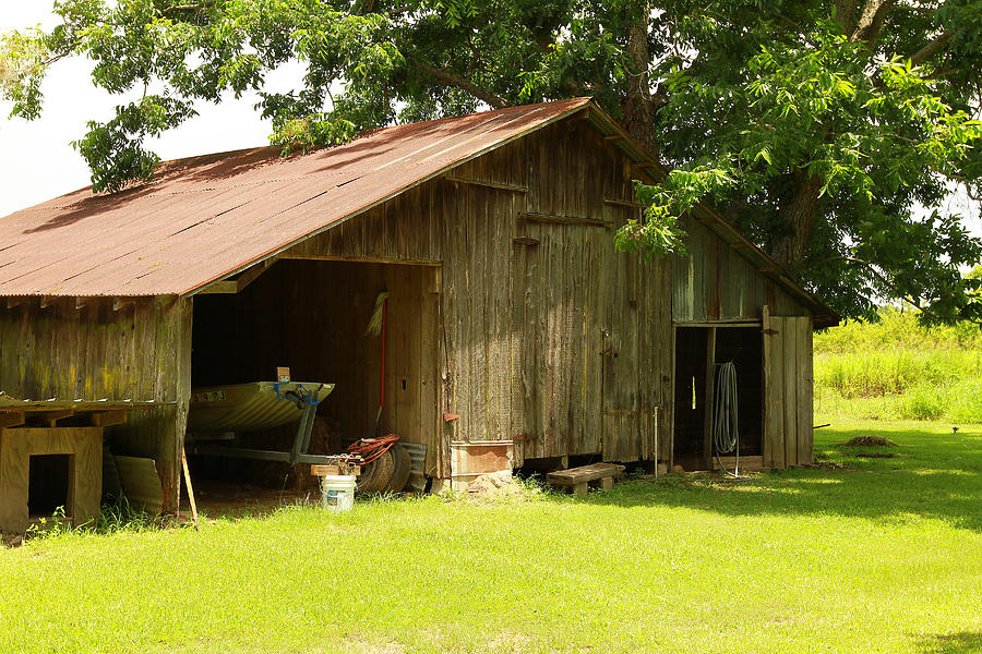 Cajun Barn #5 Photograph by Ronald Olivier - Pixels