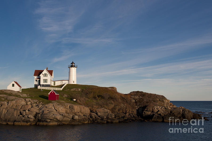 Cape Neddick Lighthouse #5 Photograph by John Shaw