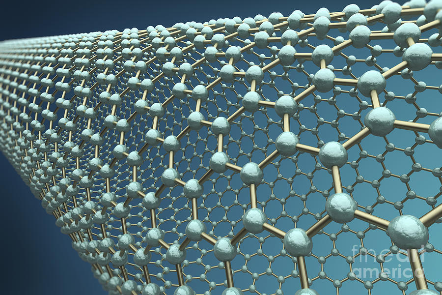 Carbon Nanotube #5 Photograph by Science Picture Co