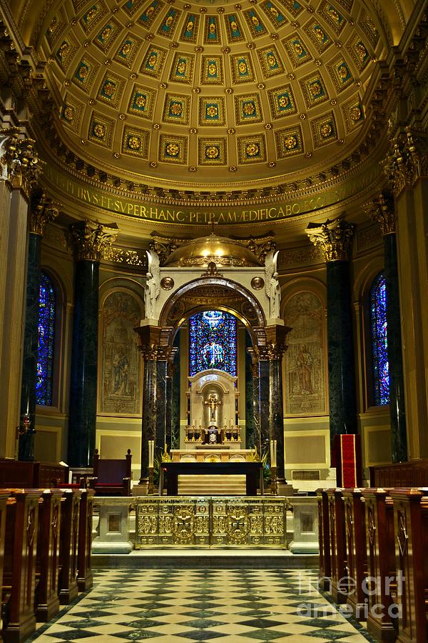 Cathedral Basilica of Saint Peter and Paul Philadelphia Photograph by
