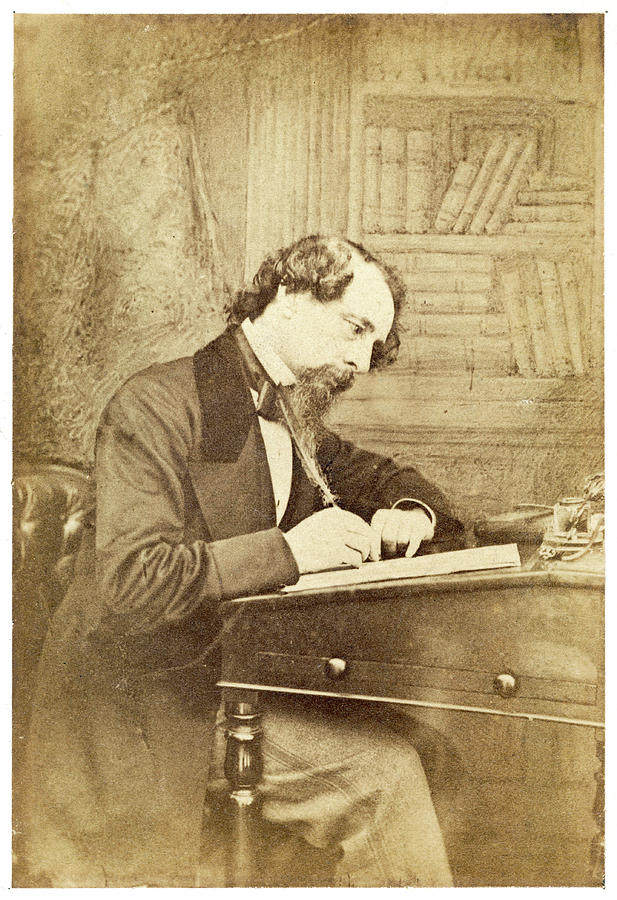 Charles Photograph - Charles Dickens  English Writer #5 by Mary Evans Picture Library