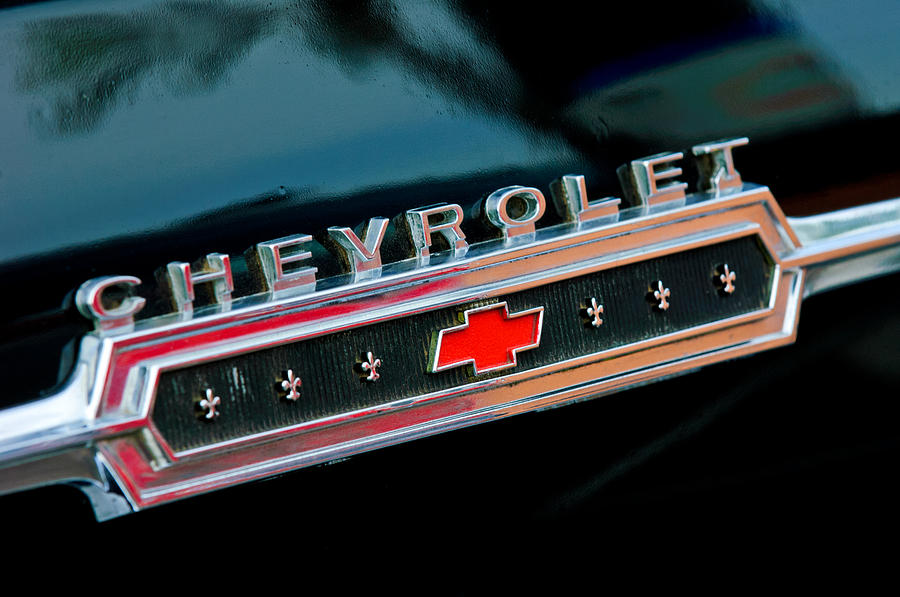 Chevrolet Emblem #5 Photograph by Jill Reger
