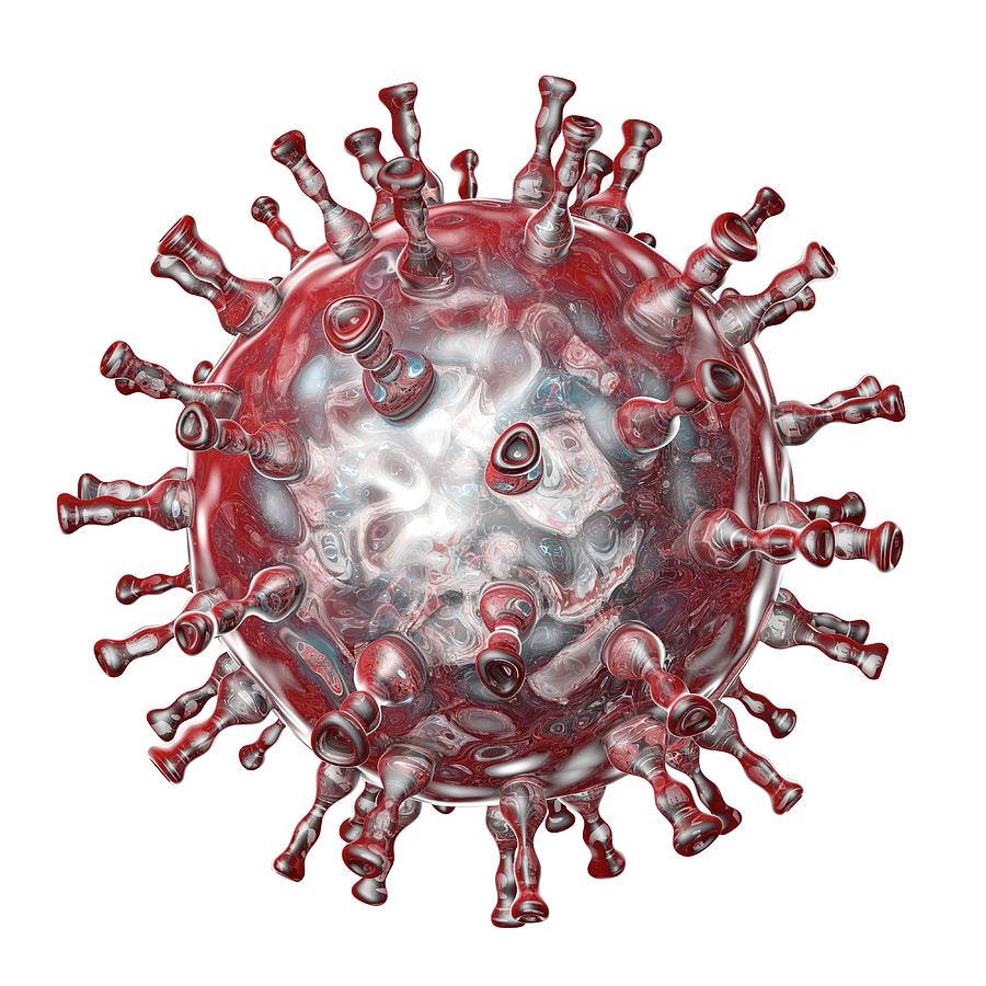 Chickenpox Virus #5 Photograph by Kateryna Kon/science Photo Library