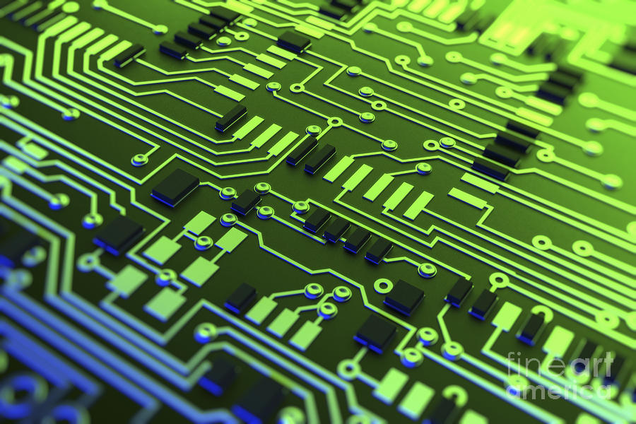 Circuit Board #5 Photograph by Science Picture Co