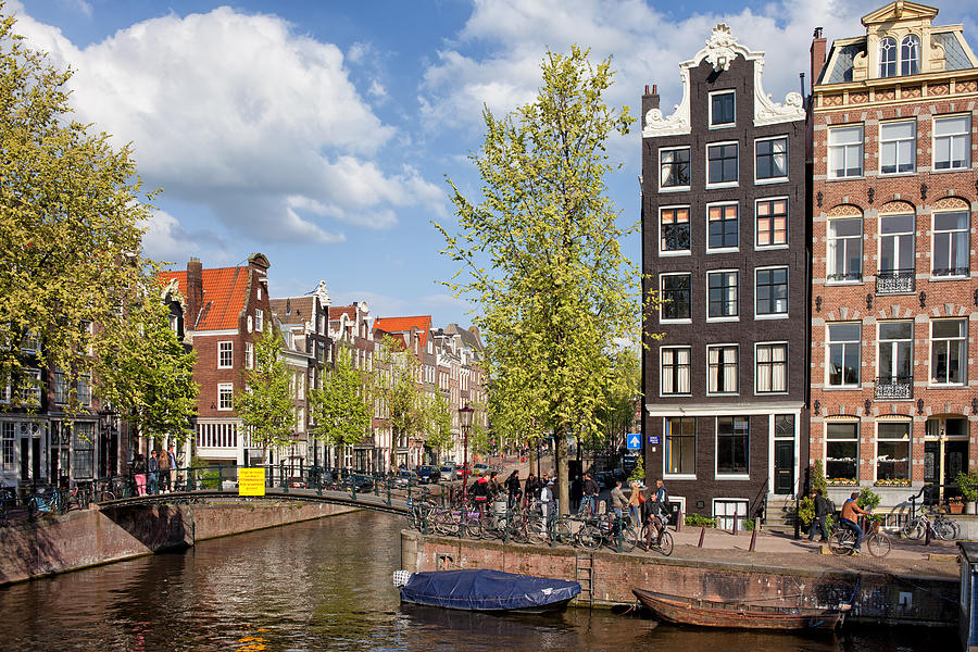 City of Amsterdam Cityscape #5 Photograph by Artur Bogacki