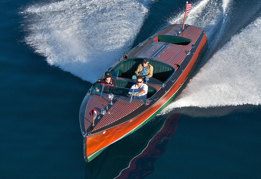 Classic Wooden Runabouts Use discount code SGVVMT at check out #2 Photograph by Steven Lapkin