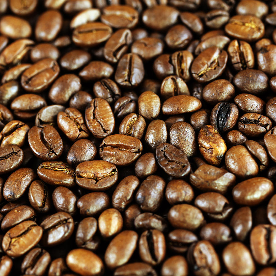 Coffee beans #5 Photograph by Falko Follert