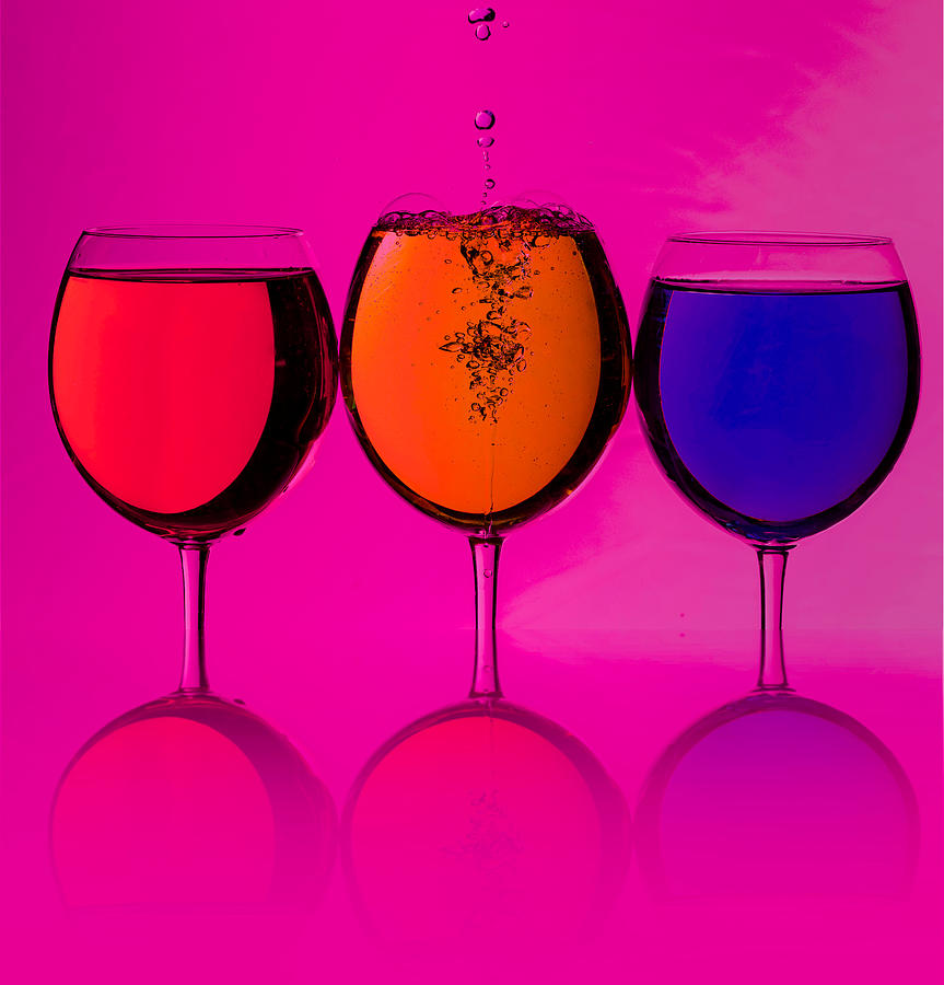Colorful Drinks #5 Photograph by Peter Lakomy