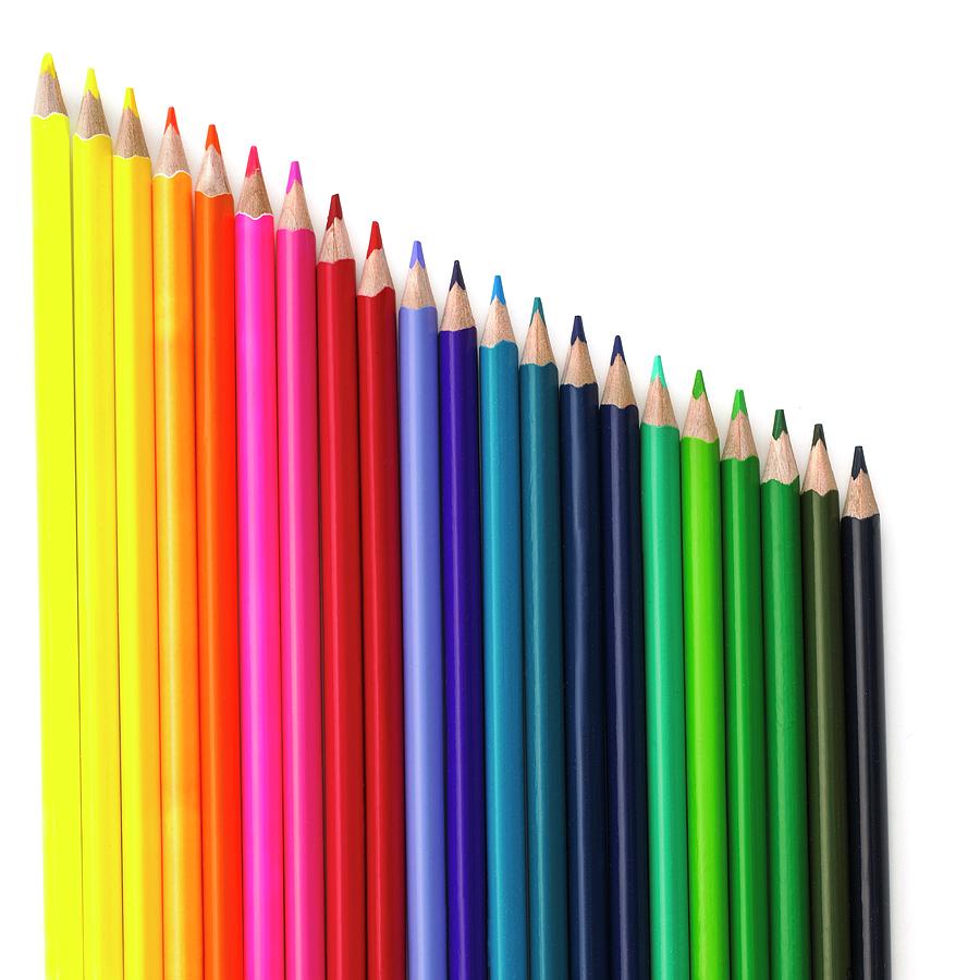 Colouring Pencils #5 Photograph by Science Photo Library