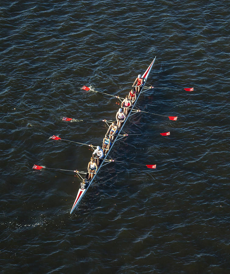 Boston Photograph - Competitors Practicing For The Annual #5 by Dave Cleaveland