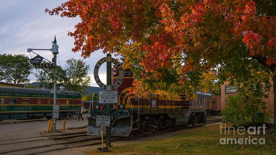 Conway Scenic Railroad.  #7 Photograph by New England Photography