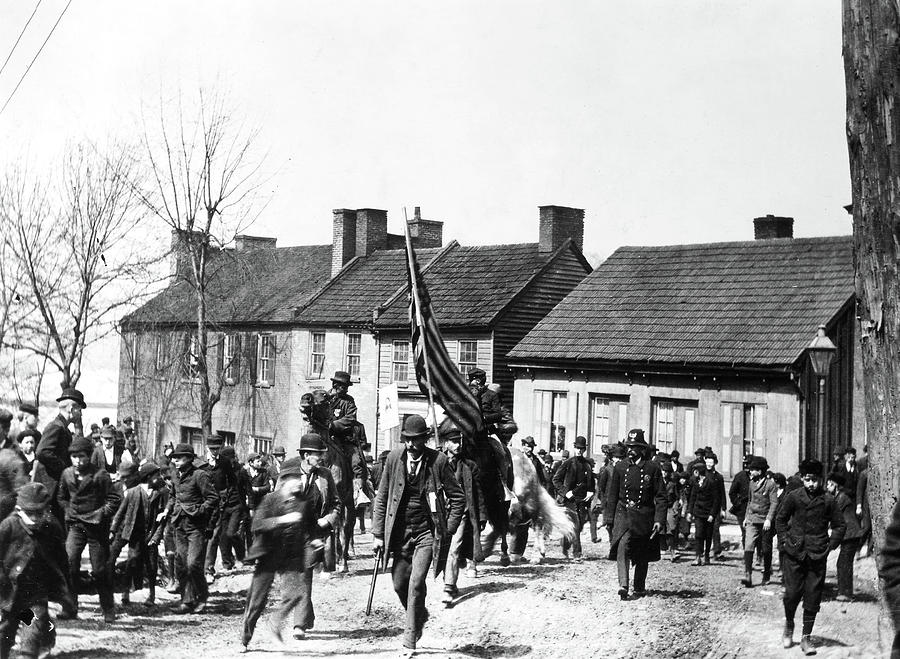 City Photograph - Coxeys Army, 1894 #5 by Granger