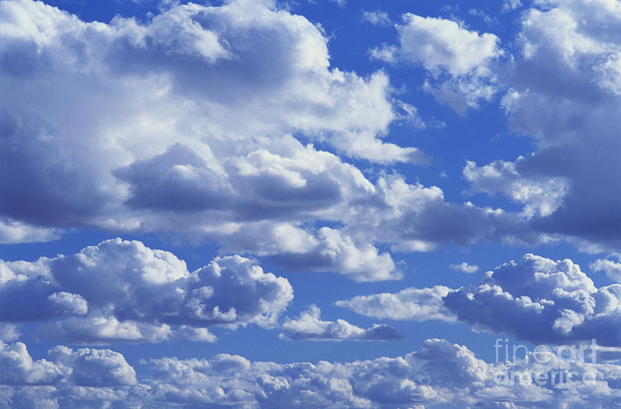 Cumulus Clouds #5 Photograph by Jim Corwin