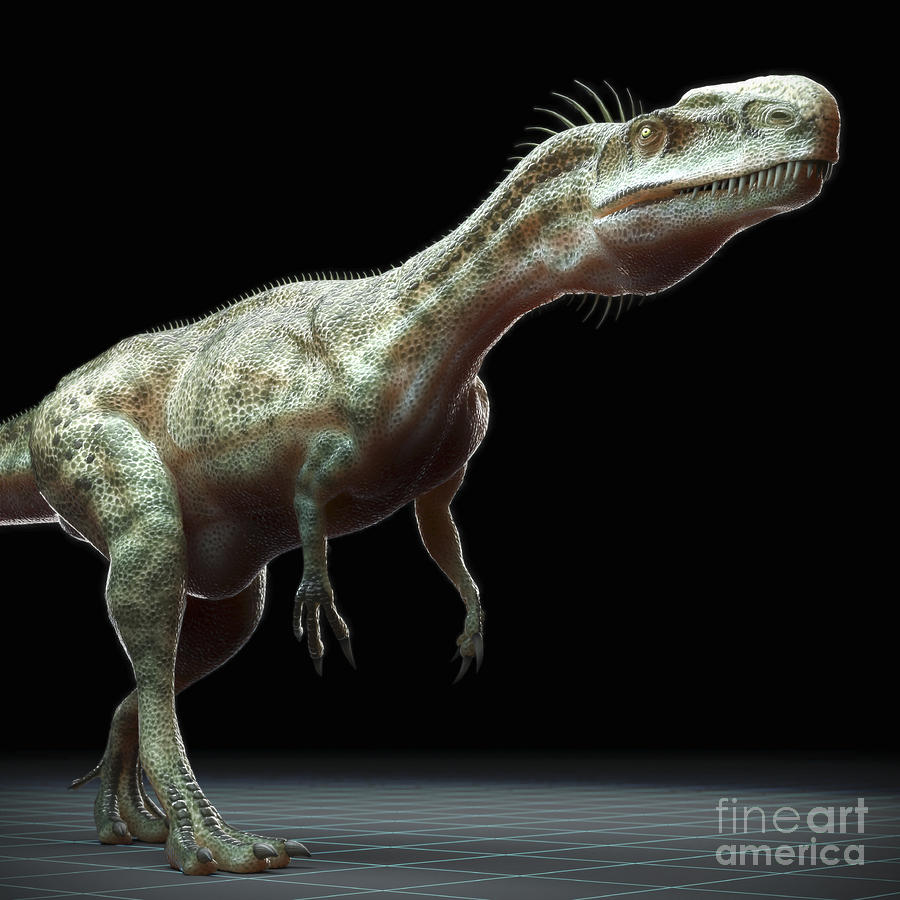 Dinosaur Monolophosaurus #5 Photograph by Science Picture Co