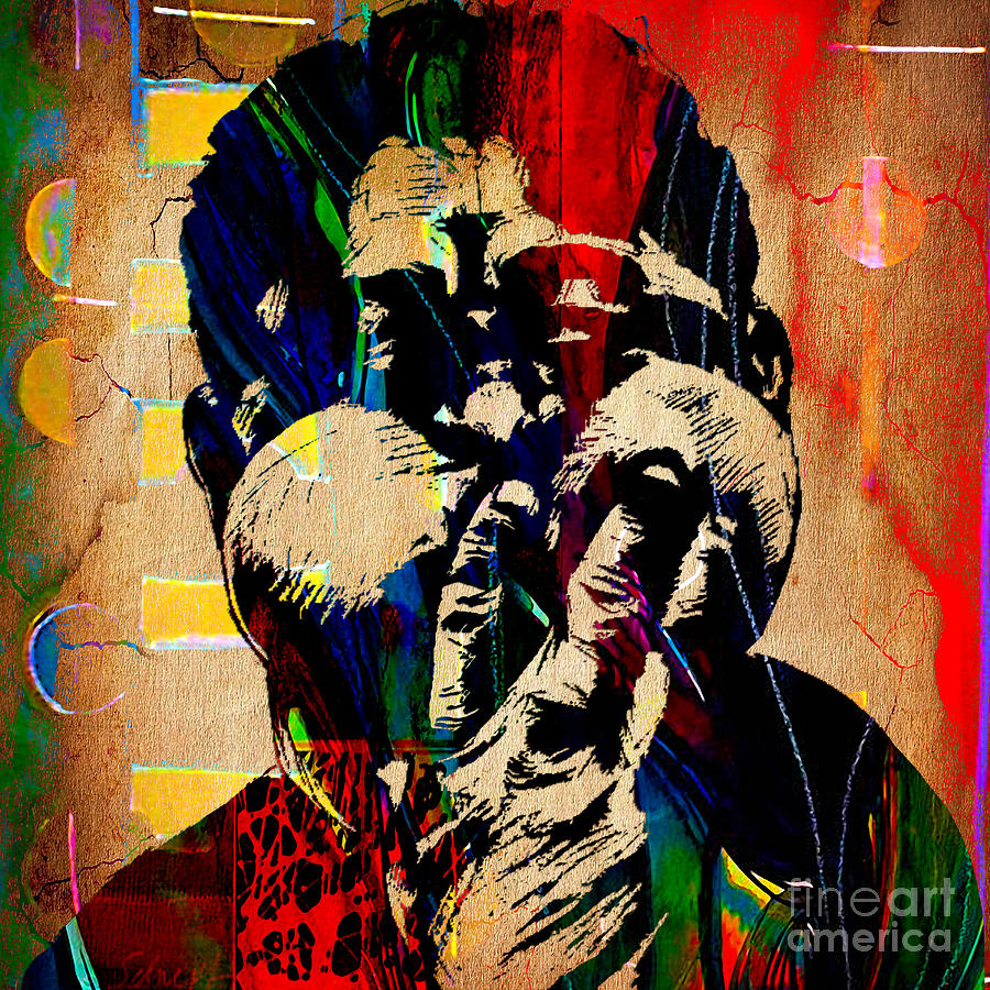 Jazz Mixed Media - Dizzy Gillespie Collection #5 by Marvin Blaine