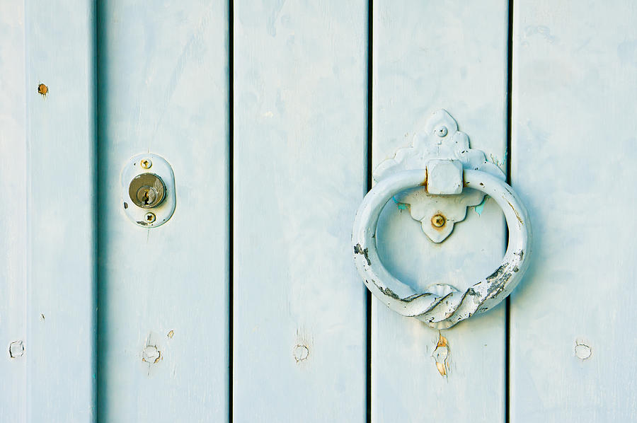 Door knocker #5 Photograph by Tom Gowanlock