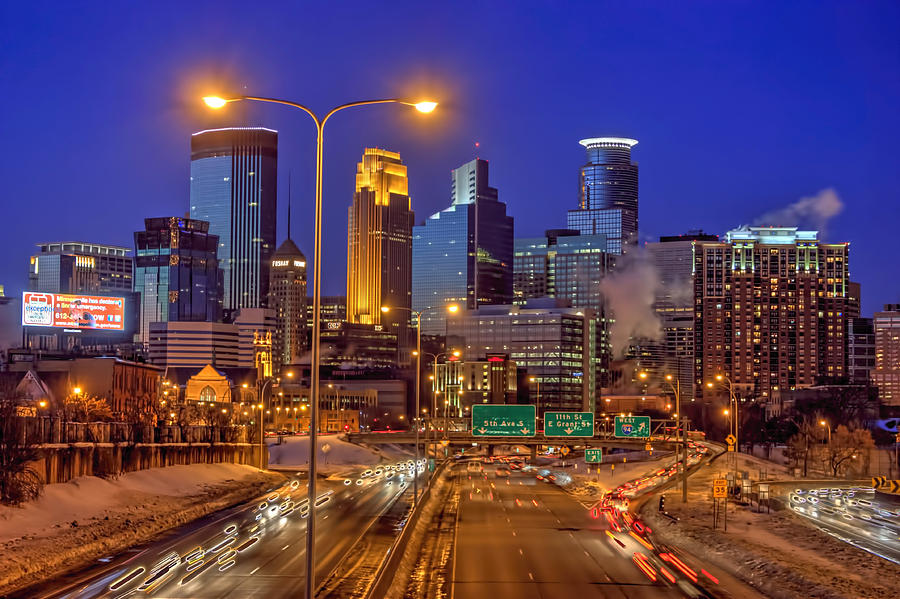 Downtown Minneapolis #1 Photograph by Amanda Stadther