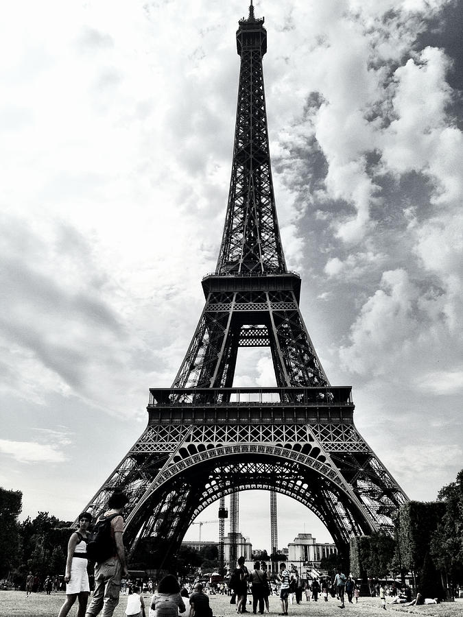 Eiffel Tower Photograph - Eiffel Tower in Paris #5 by Vytas Speak