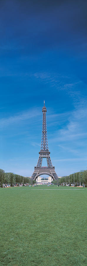 Skyline Photograph - Eiffel Tower Paris France #5 by Panoramic Images