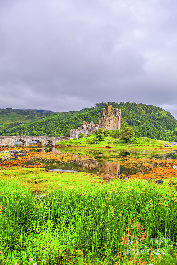 Famous Eilean Donan castle,  Scotland Photograph by Patricia Hofmeester