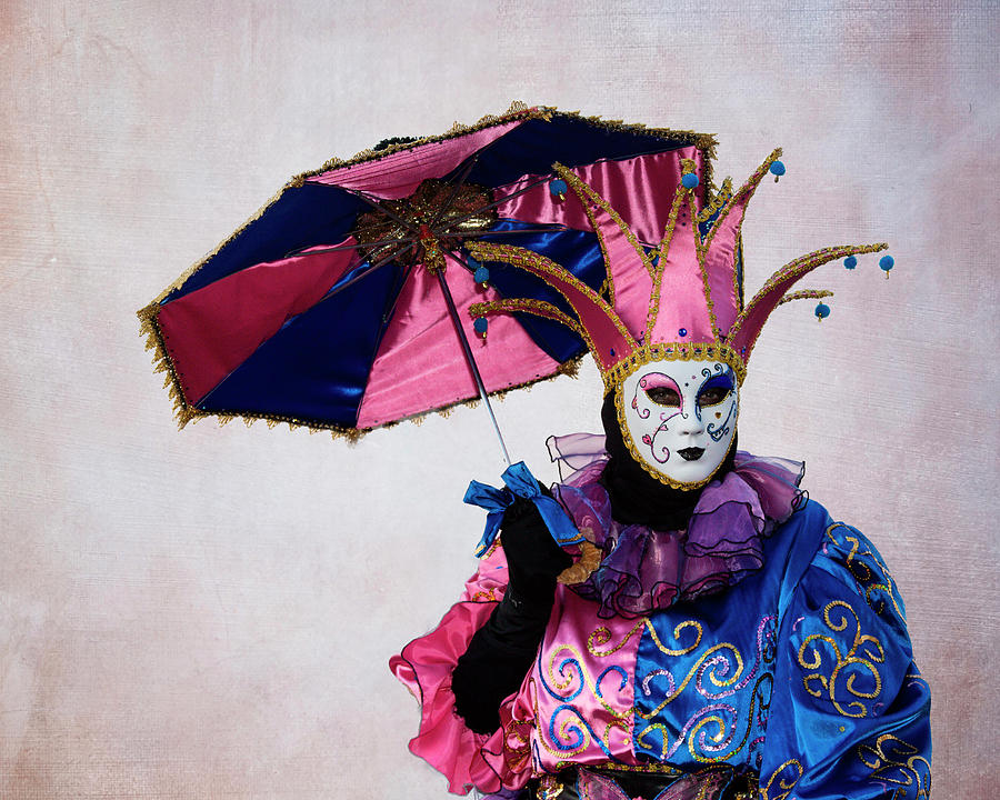City Photograph - Elaborate Costume For Carnival Venice #5 by Darrell Gulin
