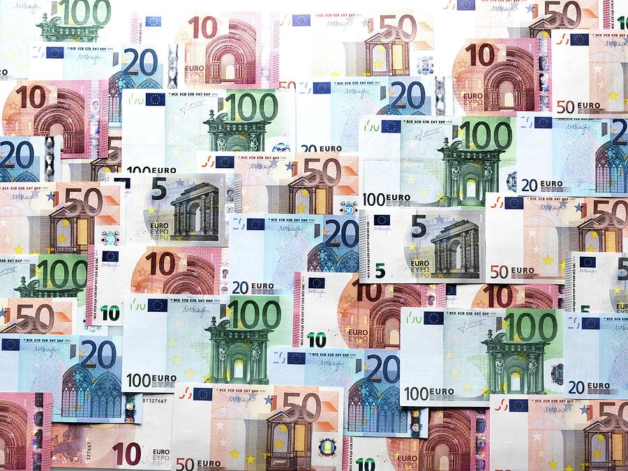 Euro Banknotes #5 Photograph by Tek Image