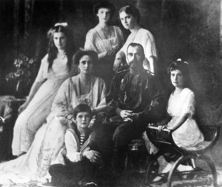 Family of Tsar Nicholas II of Russia #5 Photograph by Laski Diffusion