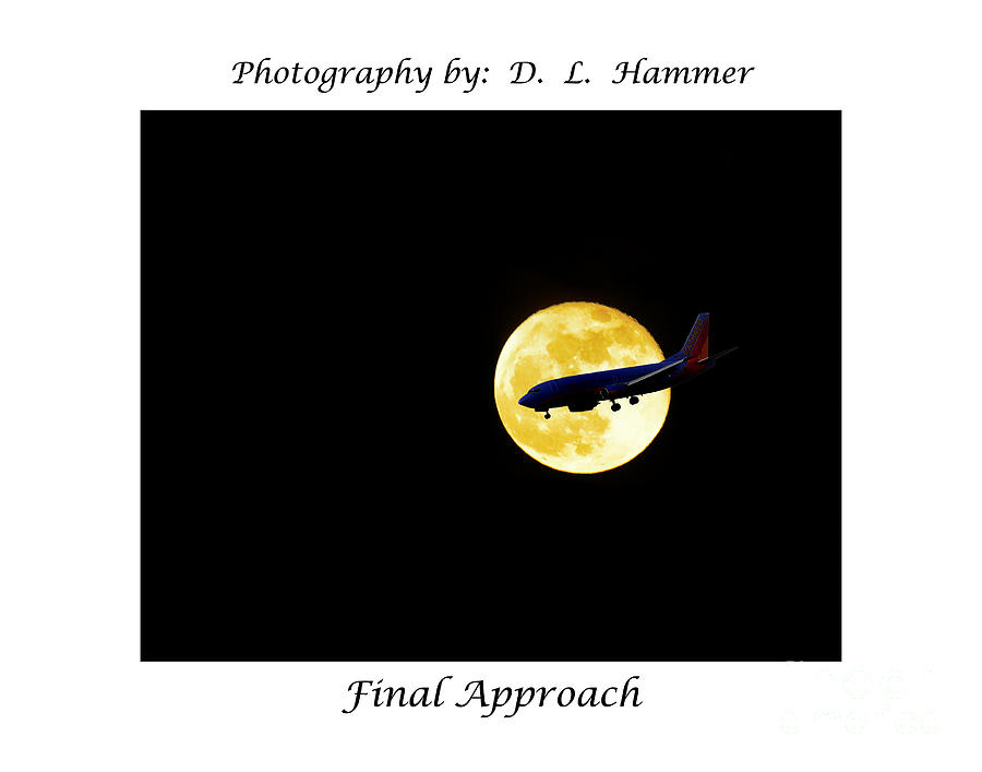 Final Approach #5 Photograph by Dennis Hammer
