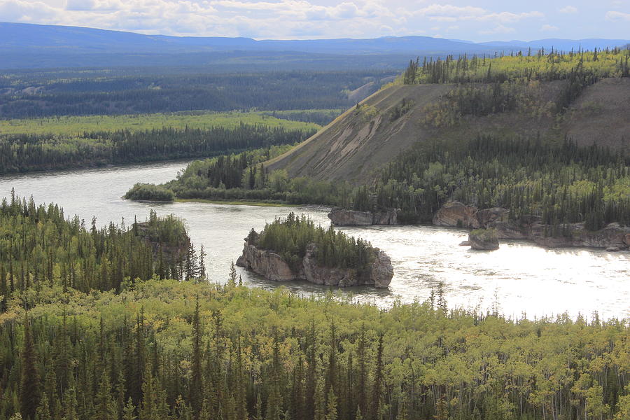 5 Finger Rapids on the Yukon River Photograph by Stephen Dyck - Fine ...