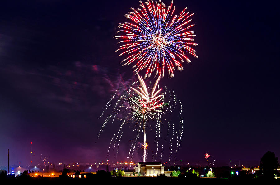 Fireworks Photograph by Elijah Weber Fine Art America
