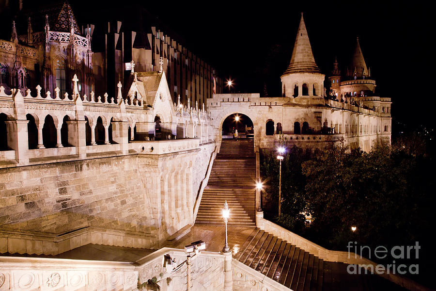 Fishermans Bastion in Budapest #5 Photograph by Michal Bednarek