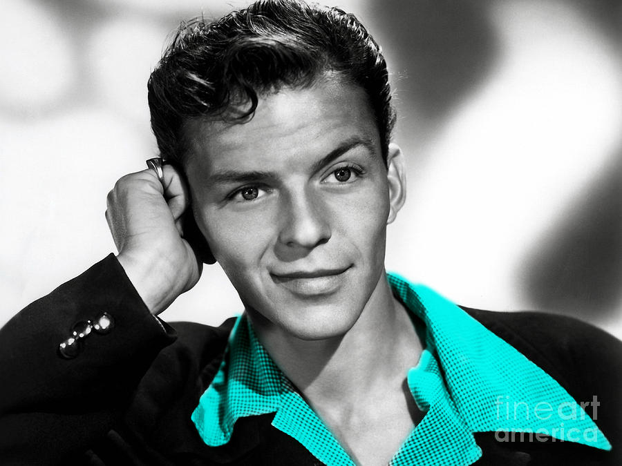 Frank Sinatra #5 Mixed Media by Marvin Blaine