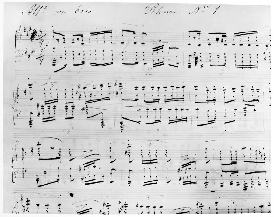 Frederic Chopin (1810-1849) #5 Painting by Granger Frederic Chopin (1810-1849) #5 Painting by Granger