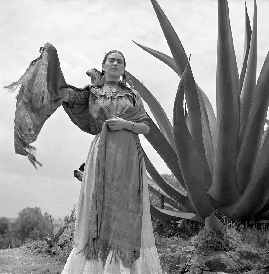 Frida Kahlo #3 Photograph by Toni Frissell
