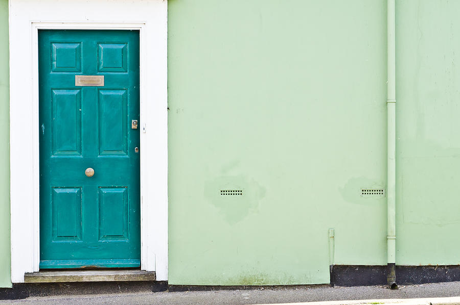 Architecture Photograph - Front door #5 by Tom Gowanlock