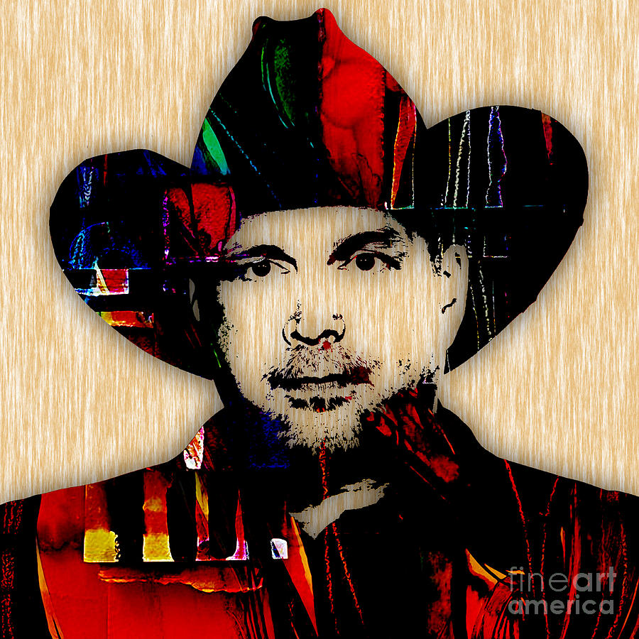 Garth Brooks Collection #5 Mixed Media by Marvin Blaine