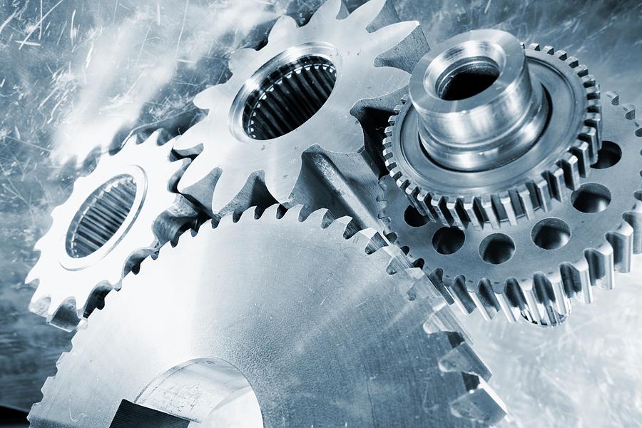 Gears And Cogs #5 Photograph by Christian Lagerek/science Photo Library