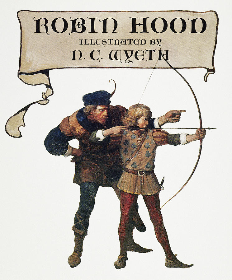 Gilbert Robin Hood #5 Drawing by Granger