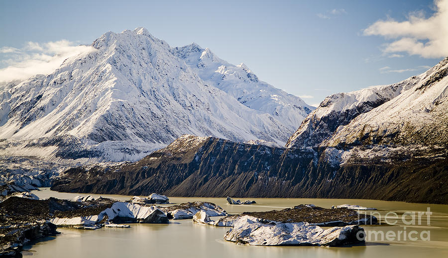 Glacial Mountains Photograph