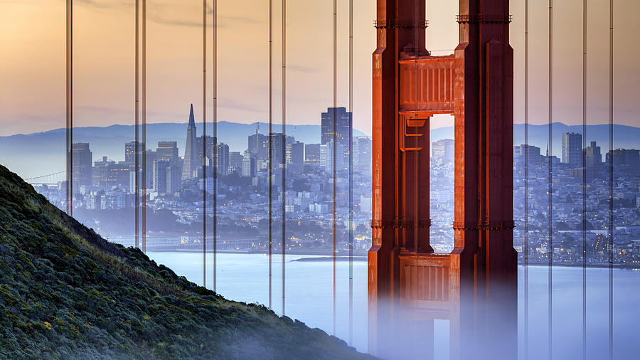 Golden Gate Bridge, San Francisco, USA #5 Photograph by RICOWde