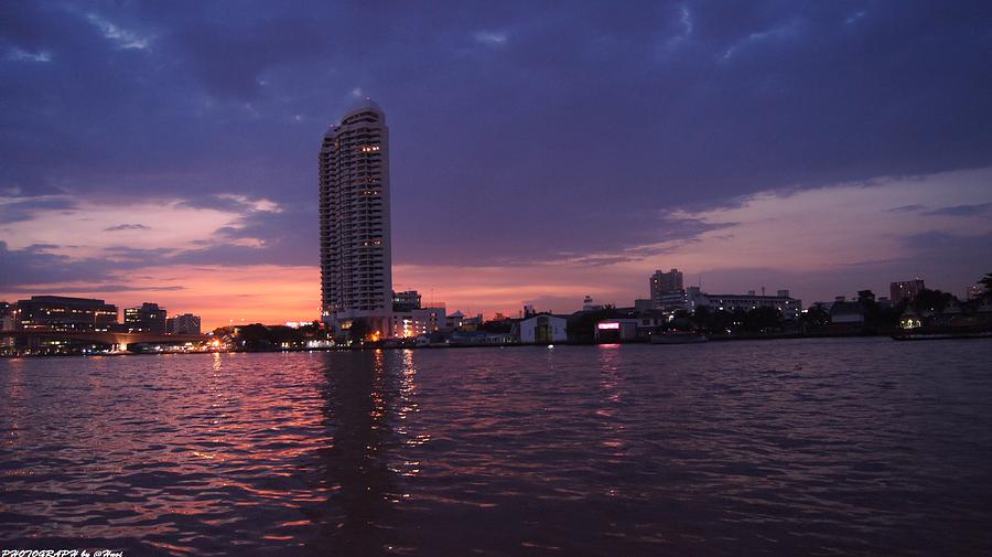 Good evening at Bangkok of Thailand #5 Photograph by Gornganogphatchara Kalapun
