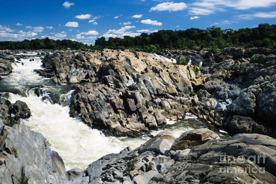 Great Falls of the Potomac River #5 Photograph by Thomas R Fletcher