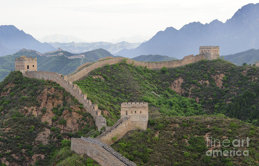 Great Wall Of China #5 Photograph by John Shaw