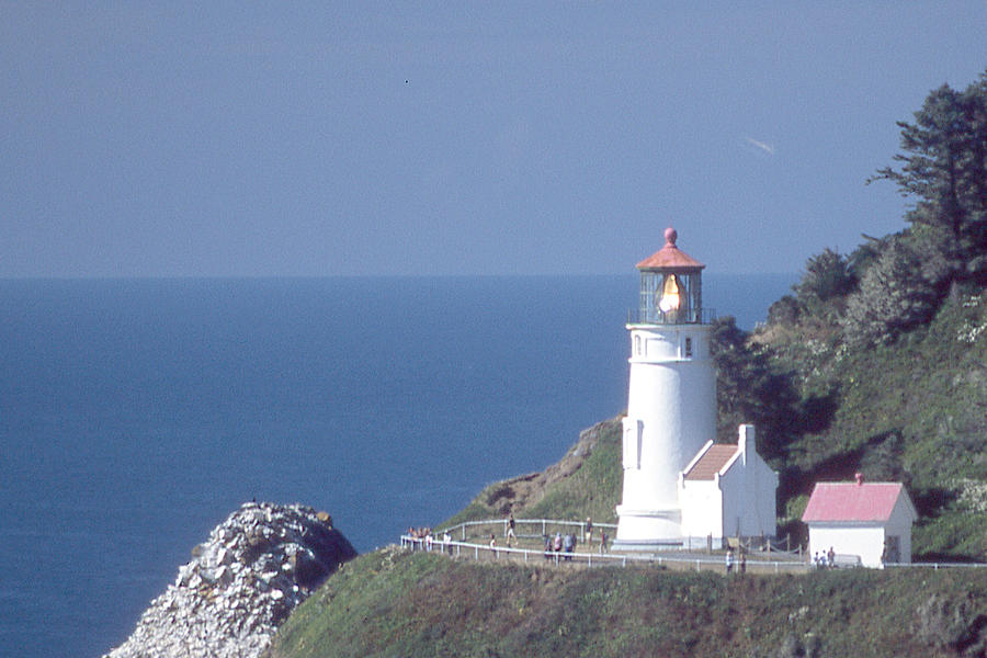 Haceta Head Light Photograph By Herbert Gatewood - Fine Art America