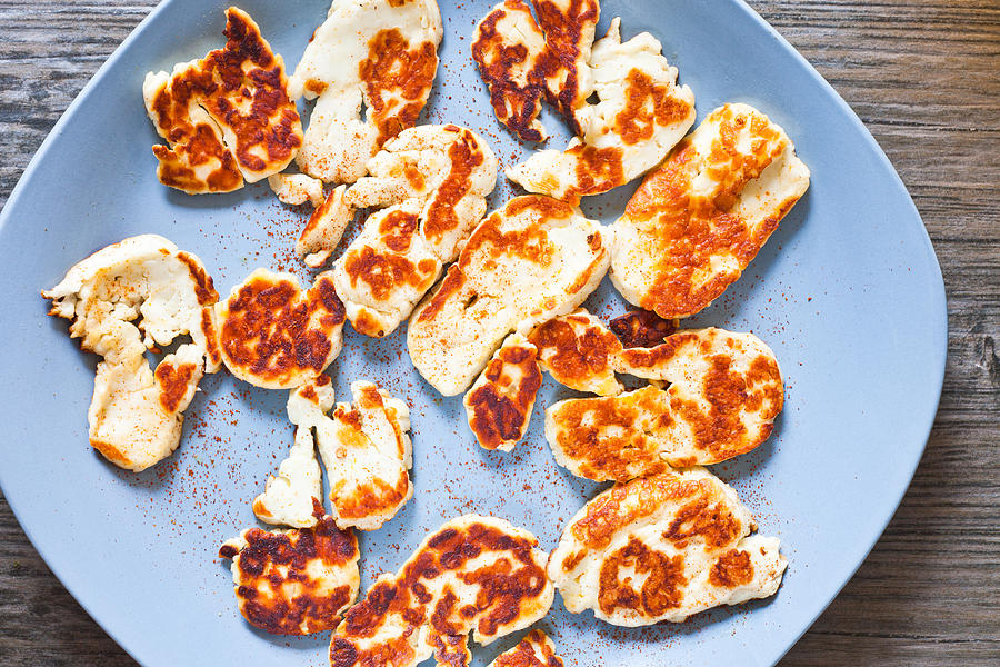 Cheese Photograph - Halloumi Cheese #5 by Tom Gowanlock