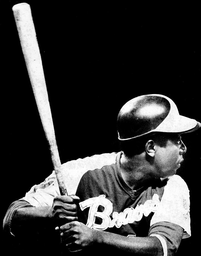 Hank Aaron of the Milwaukee Braves Poster by Retro Images Archive - Fine  Art America