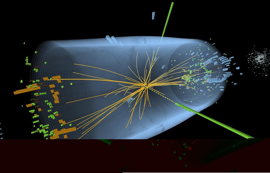 Higgs Boson Research, CMS Detector Photograph By Science Photo Library ...