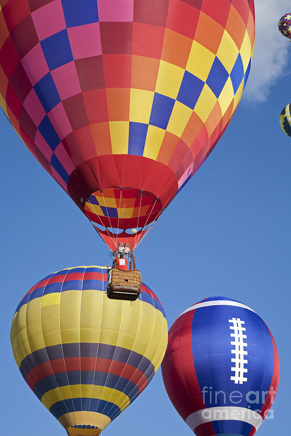 Hot Air Balloon #5 Photograph by Jim West
